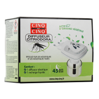 Diffuseur Citriodora Anti-Moustiques + 1 recharge