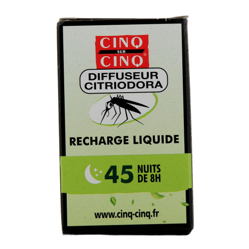 Diffuseur Citriodora Anti-Moustiques 1 recharge