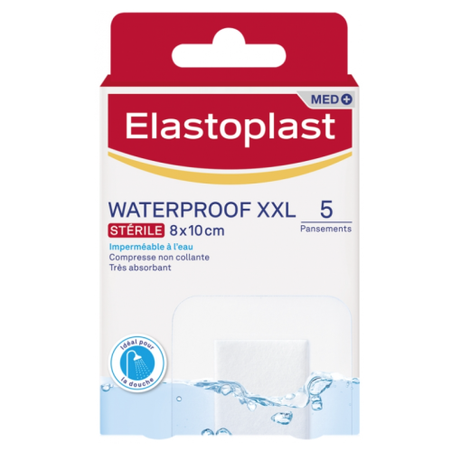 Pansement Waterproof XXL Stérile 5 Pansements Pansement Waterproof XXL Stérile 5 Pansements