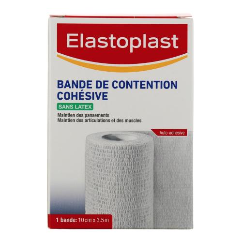 Bande cohésive 10 cm x 3,5 m Blanc