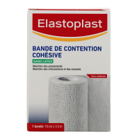 Bande cohésive 10 cm x 3,5 m Blanc