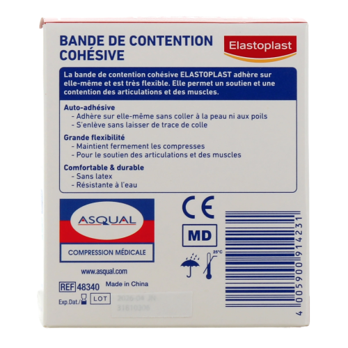 Bande cohésive 7 cm x 3 m Blanc