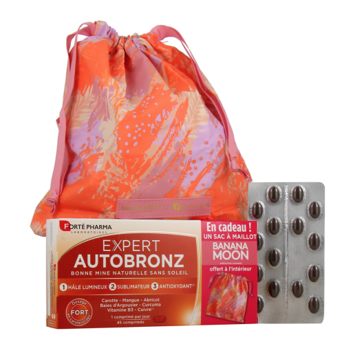 Expert AutoBronz 45 Comprimés + cadeau offert