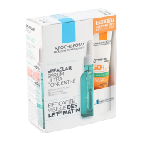 Effaclar Sérum ultra-concentré 30 ml + Crème solaire fluide Anthelios UVMune 400 15 ml