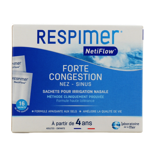 Respimer NetiFlow Irrigation Nasale 16 sachets