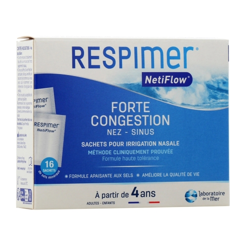 Respimer NetiFlow Irrigation Nasale 16 sachets