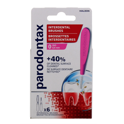 Brossettes Interdentaires x 6 - Taille 0