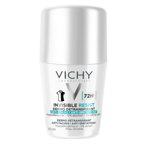 Déodorant Invisible Resist Dermo-Détranspirant 72H Roll-On 50 ml Déodorant Invisible Resist Dermo-Détranspirant 72H Roll-On 50 ml