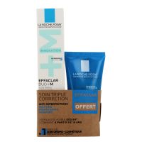 Effaclar duo+ M Soin Anti-imperfections 40 ml + Gel Moussant Purifiant 50 ml OFFERT