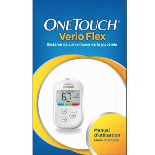 Lecteur de glycémie OneTouch Verio Flex set d'initiation