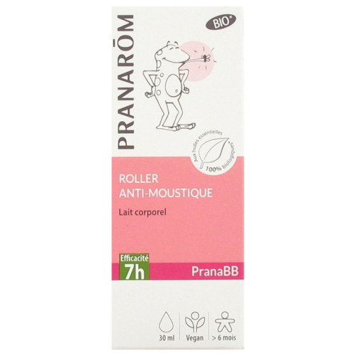 PRANAROM Prana BB Roller Anti-Moustique Bio 30ml PRANAROM Prana BB Roller Anti-Moustique Bio 30ml