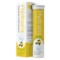 Solution d'Hydratation Citron Fleur de Sureau 20 Pastilles Effervescentes