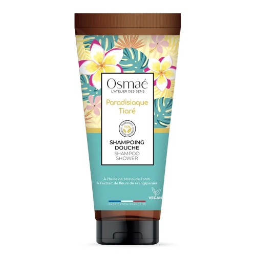 Shampooing Douche Paradisiaque Tiaré Tous Types de Peaux et Cheveux 100 ml Shampooing Douche Paradisiaque Tiaré Tous Types de Peaux et Cheveux 100 ml