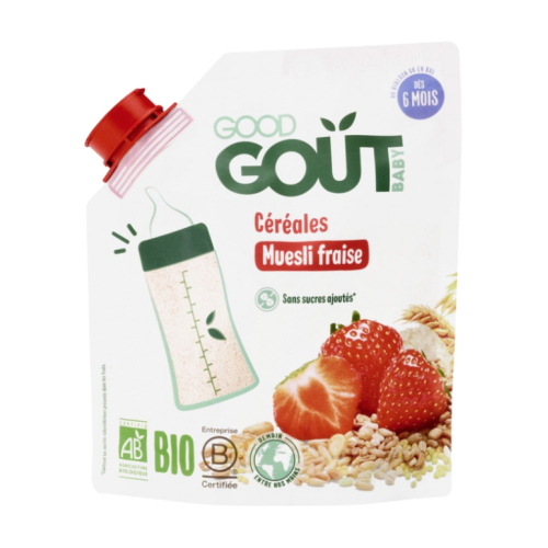 Muesli Fraise dès 6 Mois Bio 200 g Muesli Fraise dès 6 Mois Bio 200 g
