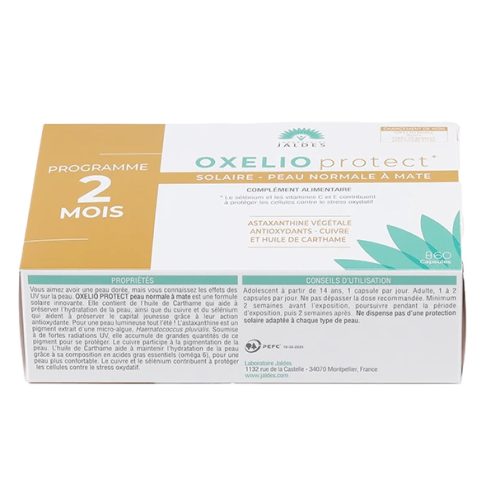 Oxelio Protect Peau normale à mate 60 capsules