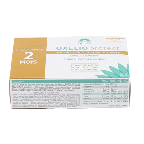 Oxelio Protect Peau normale à mate 60 capsules