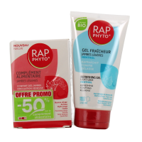 Rap Phyto Complément Alimentaire Jambes Légères 30 gélules + Gel Fraîcheur 150 ml