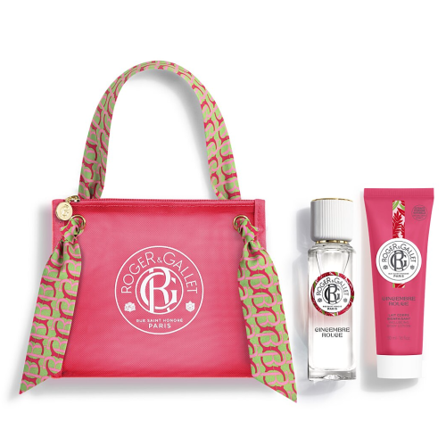 Trousse Eau Parfumée Bienfaisante Gingembre Rouge 30 ml et son Lait Corps 50 ml