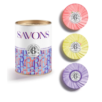 Boîte Savons Parfumés Flower Power 3 x 100 g