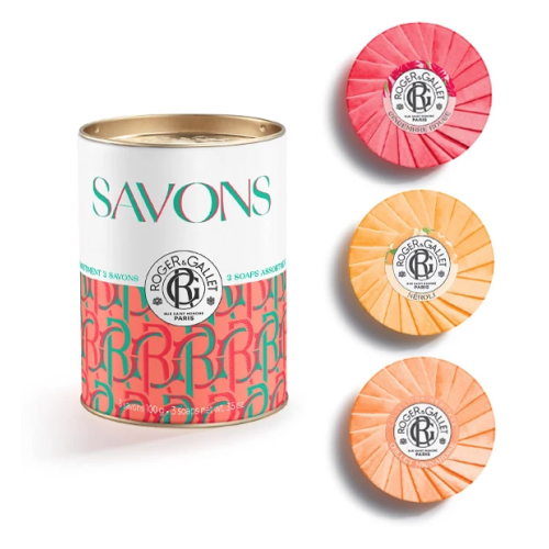 Boîte Savons Parfumés Pop Orange 3 x 100 g Boîte Savons Parfumés Pop Orange 3 x 100 g