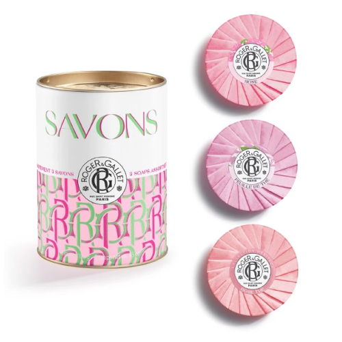 Boîte Savons Parfumés Pink Love 3 x 100 g Boîte Savons Parfumés Pink Love 3 x 100 g