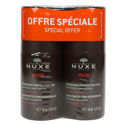 Men déodorant protection 24h 2x50ml