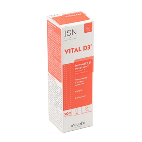 Vital D3 gouttes buvables 20 ml
