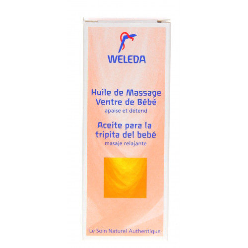 Weleda Huile Massage Bébé 50ml - Soulage Digestion Parapharmacie