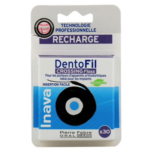 Dentofil Crossing Floss Fil Dentaire Recharge 30 m Dentofil Crossing Floss Fil Dentaire Recharge 30 m