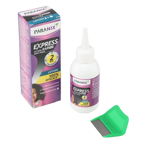 Express Lotion anti poux + peigne 95 ml Express Lotion anti poux + peigne 95 ml