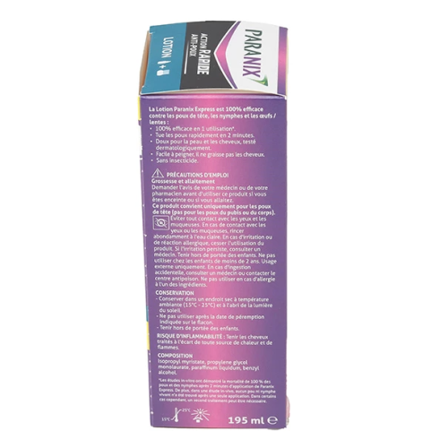 Express Lotion anti poux + peigne 195 ml
