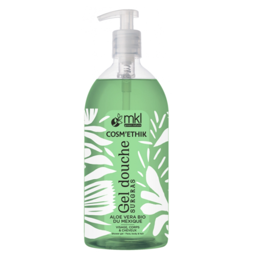Cosm'Ethik Gel Douche Surgras Aloe Vera Bio du Mexique 1 L Cosm'Ethik Gel Douche Surgras Aloe Vera Bio du Mexique 1 L