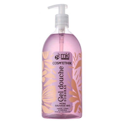 Cosm'Ethik Gel Douche Surgras Mûre Sauvage Bio 1 L Cosm'Ethik Gel Douche Surgras Mûre Sauvage Bio 1 L