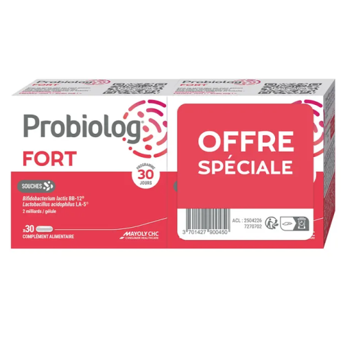 Spindler Probiolog Fort 2 x 30 Gélules Spindler Probiolog Fort 2 x 30 Gélules