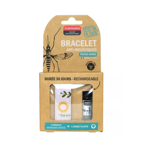 Bracelet anti-moustiques Adulte Floral Bracelet anti-moustiques Adulte Floral