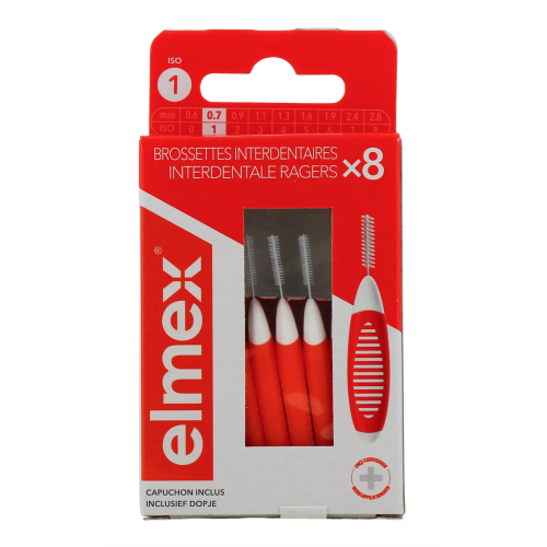Brossettes Interdentaires 0,7 mm Brossettes Interdentaires 0,7 mm