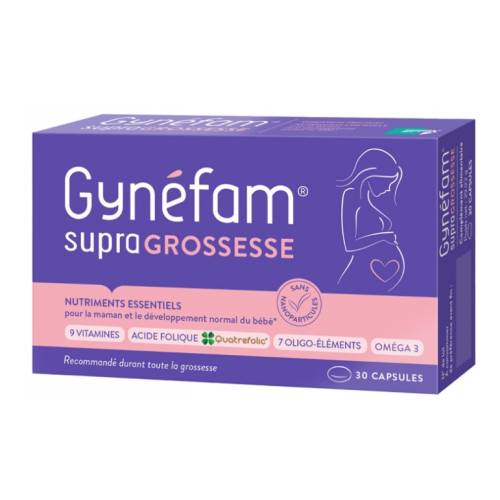 Gynéfam Supra Grossesse 30 Capsules Gynéfam Supra Grossesse 30 Capsules