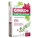 Ginko+ Circulation Jambes Lourdes, 30 comprimés