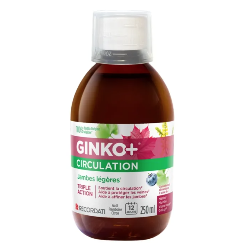 Ginko+ Circulation Jambes Lourdes, 250 ml Ginko+ Circulation Jambes Lourdes, 250 ml