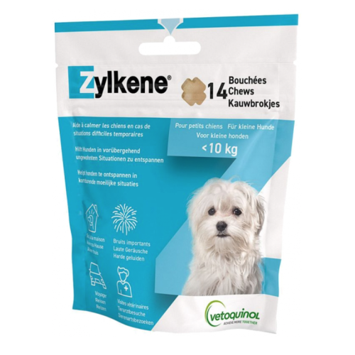 Zylkene Petits Chiens (moins de 10 kg) 14 Bouchées Zylkene Petits Chiens (moins de 10 kg) 14 Bouchées