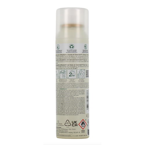 Shampooing Sec Avoine Céramide Cheveux Bruns 150 ml Shampooing Sec Avoine Céramide Cheveux Bruns 150 ml