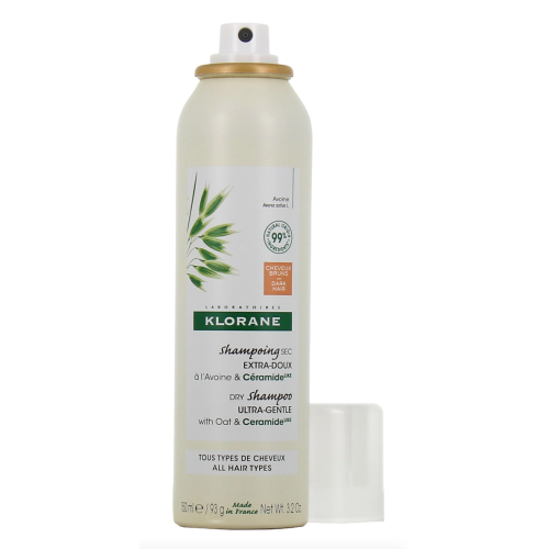 Shampooing Sec Avoine Céramide Cheveux Bruns 150 ml Shampooing Sec Avoine Céramide Cheveux Bruns 150 ml