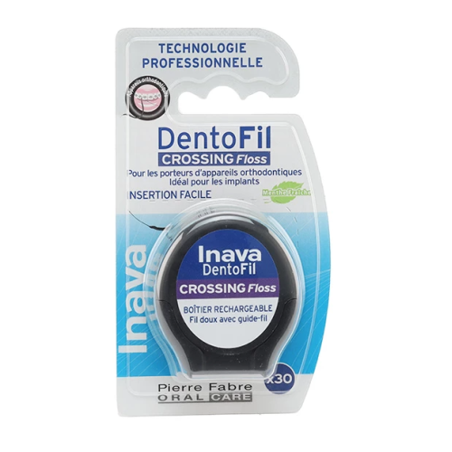 DENTOFIL Fil Dentaire pour Appareils Orthodontiques et Implants DENTOFIL Fil Dentaire pour Appareils Orthodontiques et Implants
