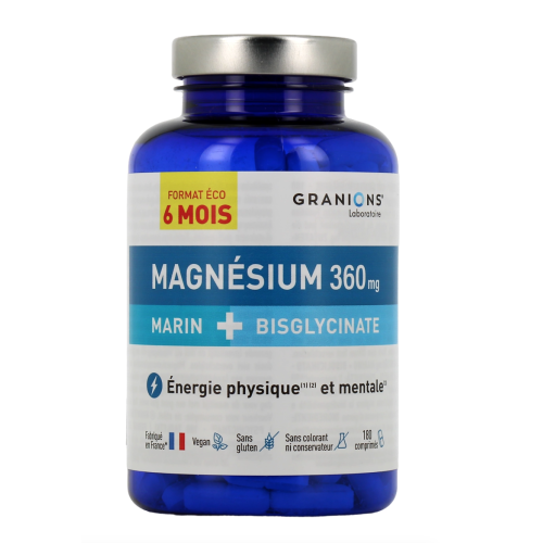Double Magnésium 360 mg 180 comprimés Double Magnésium 360 mg 180 comprimés