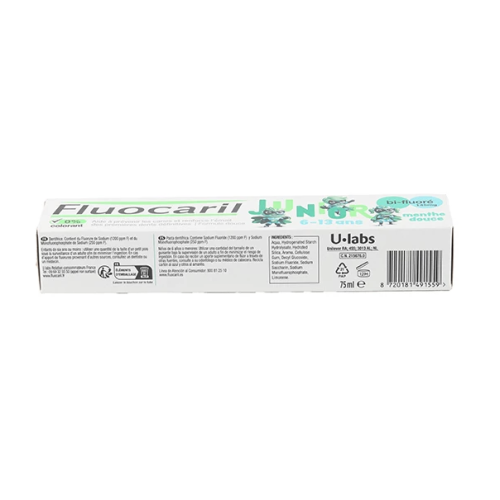 Junior dentifrice Menthe Douce 6-13 ans 75 ml