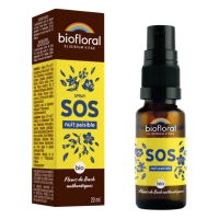 Fleurs de Bach Spray SOS Nuit Paisible Bio 20 ml