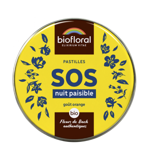 Pastilles de Secours Nuit Paisible Bio 50 g Pastilles de Secours Nuit Paisible Bio 50 g