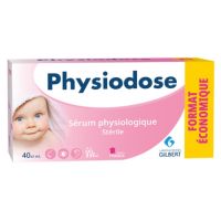 PHYSIODOSE sérum physiologique 40 Unidoses