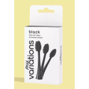 Pack 3 Têtes Brosse à Dents Noir