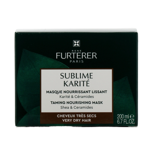 Sublime Karité Masque nourrissant lissant cheveux très secs 200 ml